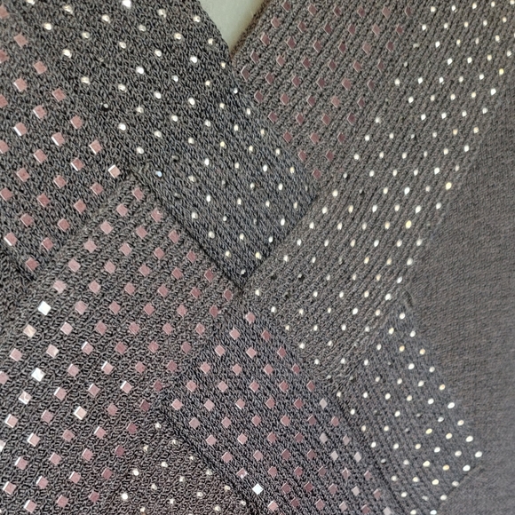 ST JOHN Evening studded cocktail dress - Picture 6 of 11